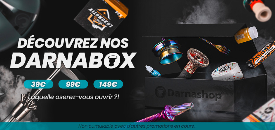 Geheimnisvolle Box mit Shisha-Produkten!